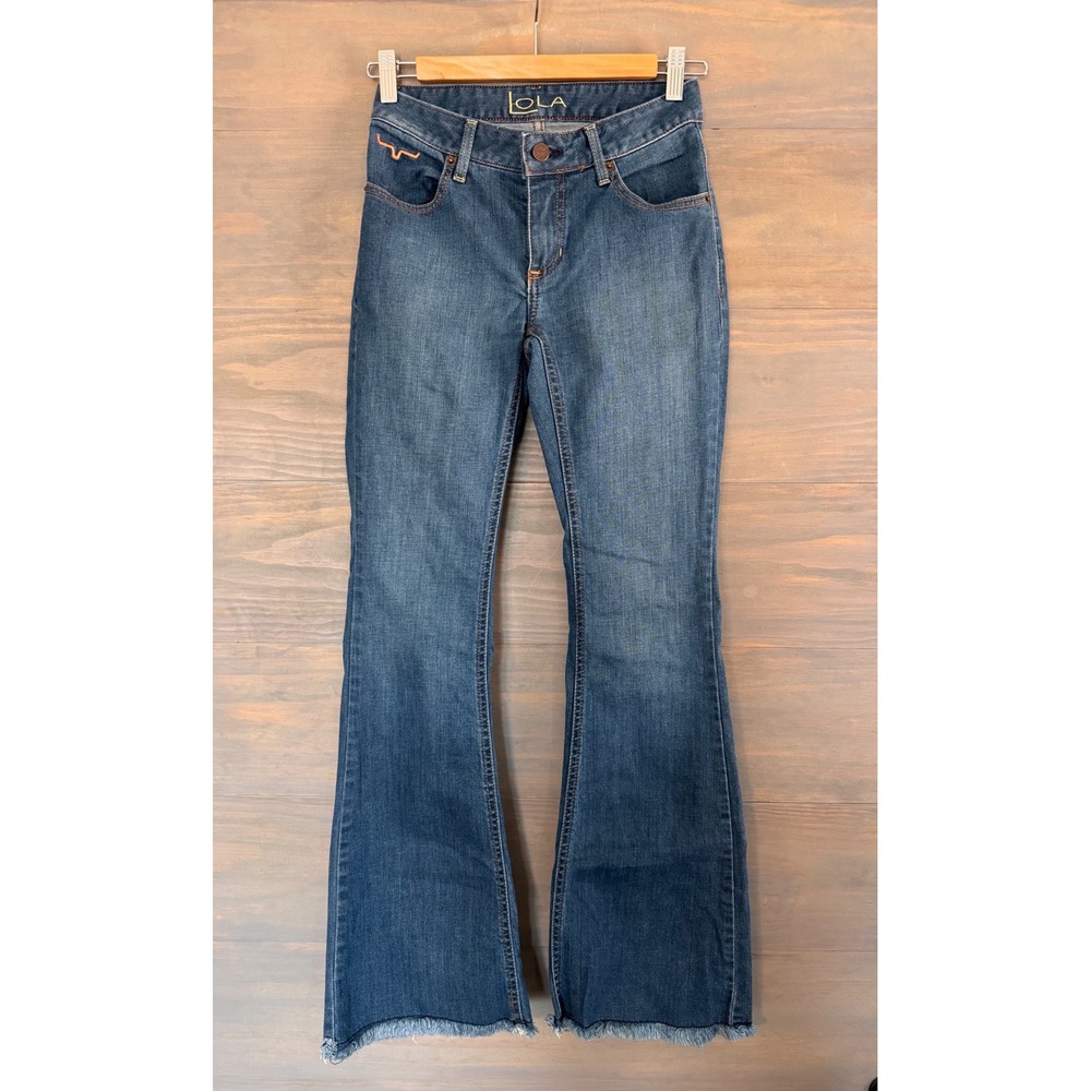 Kimes Ranch Lola Dark Blue Flare Jeans